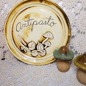 Ceramic mushrooms Platter